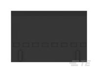 487526-7 TE Connectivity, FFC Female PCB Connector Housing, 2.54mm Pitch, 8 Way, 1 Row