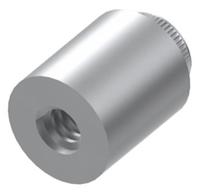 so-0815-01-01-01 Samtec Threaded Standoff, #4-40 Thread, 8.15mm Body, Aluminium, Female/Female