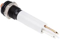 843-2474 RS PRO Orange Panel Mount Indicator, 10.8 → 13.2V dc, 8mm Mounting Hole Size, IP67
