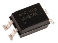 sfh-6286-2t Vishay, SFH 6286-2T AC Input Transistor Output Optocoupler, Surface Mount, 4-Pin SMD