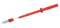 240238-22 Staubli Spring Loaded Test Probe, 4mm Tip, 1kV, 4mm Socket, 1A
