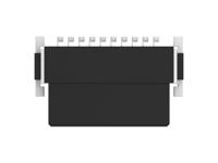354079-e ERNI 354079 Series Vertical Surface PCB Header, 20 Contact(s), 1.27 mm Pitch, 2 Row, Shrouded