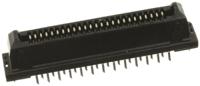 tx24-50r-6st-h1e JAE Straight Through Hole Mount PCB Socket, 50-Contact, 2-Row, 1.25mm Pitch, Solder Termination