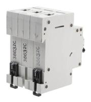 faz-c32-3 xEffect FAZ MCB Mini Circuit Breaker 3P, 32 A, 10 kA, Curve C