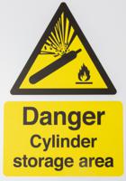 146-439 RS PRO Self-Adhesive General Hazard Hazard Warning Sign (English)