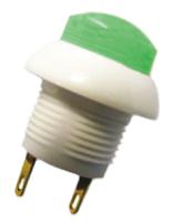 p9-213195 Otto Push Button Switch, Momentary, Panel Mount, 12mm Cutout, DPDT, 28V dc, IP64