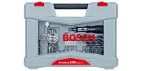 2608p00236 Bosch 105-Piece Twist Drill Bit Set for Masonry, 20mm Max, 2mm Min, HSS-G Bits