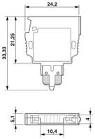 3036796 Phoenix Contact P-CO Series Grey Component Terminal Block