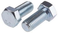 276-257 RS PRO Bright Zinc Plated Steel, Hex Bolt, M16 x 35mm