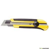 1-10-425 Stanley Safety Knife with Snap-off Blade, Retractable, 25mm Blade Length