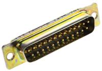 053513-0022 ITT Cannon D*M 25 Way Panel Mount D-sub Connector Plug