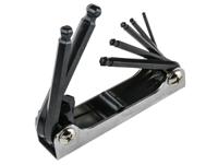 450-1046 RS PRO 7 piece Folding Imperial Hex Key Set, 3/32 → 5/16in