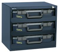 136389 Raaco Blue PC Compartment Box, 403mm x 451mm x 330mm