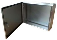 842-8431 RS PRO 304 Stainless Steel Wall Box, IP66, 480 mm x 480 mm x 240mm