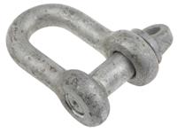 674-049 RS PRO D-Shackle, Zinc Plated Steel, 1t
