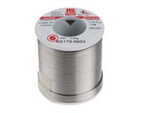 179-6663 RS PRO Wire, 1.2mm Lead solder, 183°C Melting Point