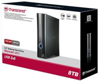 ts8tsj35t3 Transcend StoreJet 35T3 3.5 in 8 TB External External Hard Drive