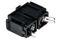 43011403 Schurter 10A Panel Mount Fuse Holder for 5 x 20mm Fuse, 2P