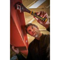 fmht13125-0 Stanley Adjustable Spanner, 150 mm Overall, 20mm Jaw Capacity, Bi-Material Handle