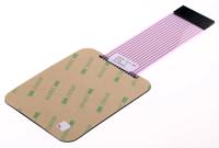 ac3560ill Apem 12 Key Illuminated Membrane Keypad