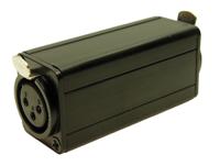 189-3943 RS PRO Cable Mount XLR Connector, Female to Female, 3 Way