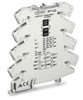 857-424 WAGO 857 Series Signal Conditioner, Current, Voltage Input, Current, Voltage Output, 24V dc Supply