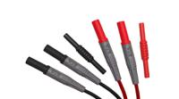 p7005 PeakTech Test Leads, 10A, 1kV, Red/Black, 1m Lead Length