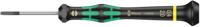 05118005001 Wera Slotted Precision Screwdriver, 2 x 0.4 mm Tip, 40 mm Blade, 137 mm Overall