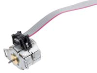 53154 Johnson Electric Stepper Motor, 50mNm Torque, 12 V, 18°, 1.5mm Shaft
