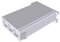 172344-1 TE Connectivity, Mini-Universal MATE-N-LOK Female Connector Housing, 4.2mm Pitch, 3 Way, 1 Row
