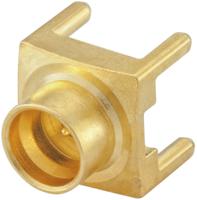 19s102-400l5 Rosenberger, Plug PCB Mount SMP Connector, 50Ω, Solder Termination, Straight Body