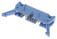 2-5499206-4 TE Connectivity AMP-LATCH Series Straight Through Hole PCB Header, 20 Contact(s), 2.54 mm Pitch, 2 Row, Shrouded