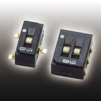 cas-120b1 Nidec Components Surface Mount Slide Switch SPDT 100 (Non-Switching) mA, 100 (Switching) mA Slide