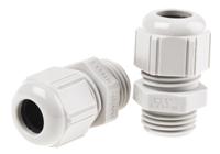 53111410 Lapp SKINTOP Series Grey Polyamide Cable Gland, M16 Thread, 4mm min., 10mm max., IP68, IP69