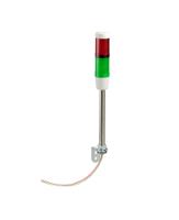 xvmm2rgssb Schneider Electric Harmony Series Red/Green Buzzer Signal Tower, 2 Lights, 230 V ac, Base Mount