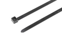 111-00153-t120m-pa66hs-bk HellermannTyton Cable Tie, Inside Serrated, 460mm x 7.6 mm, Black Polyamide 6.6 (PA66), Pk-100