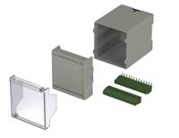 65007010hmt1-cn-70-ak Bopla DIN Rail Enclosure Enclosure Type, 109.5 x 75 x 70mm, ABS DIN Rail Enclosure
