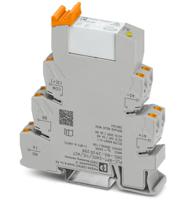 2900298 Phoenix Contact PLC-RPT24DC/ 1IC/ACT Series Interface Relay, DIN Rail Mount, 24V dc Coil, SPST, 1-Pole