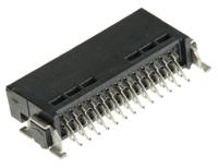 054595-054595-e ERNI SMC Series Right Angle Surface PCB Header, 26 Contact(s), 1.27 mm Pitch, 2 Row, Shrouded