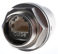 pxm6033tp Bulgin Buccaneer Series RJ45 Male Coupler, Cat5e, STP