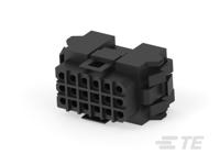 207442-1 TE Connectivity, Metrimate Male Connector Housing, 5mm Pitch, 18 Way, 6 Row