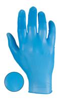 g0702 Reldeen Blue Powder-Free Vinyl Disposable Gloves, Size 8, Medium, 100 per Pack