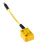 541210 Pilz Transponder Non-Contact Safety Switch, 24V dc, Polybutylene Terephthalate Housing, M8