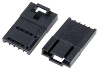 70107-0004 Molex, SL Male Connector Housing, 2.54mm Pitch, 5 Way, 1 Row