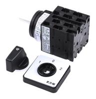 78627326-t0-4-8213eez-p1rs257-9570 Eaton, 4P 3 Position 60° Changeover Cam Switch, 690V ac, 20A, Toggle Actuator