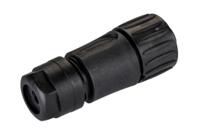 c016-30d006-110-12 Amphenol Industrial Circular Connector, 6 Contacts, Cable, Standard Connector, Socket, Female, IP67, Ecomate M Series