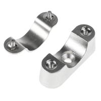 471-1316 RS PRO Silver 316 Stainless Steel Clamp Jumper, 25mm Max. Bundle