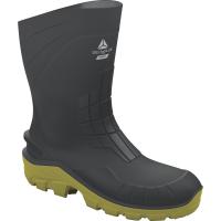 aetecs5gr47 Delta Plus AEROTECH Black, Yellow Steel Toe Capped Unisex Safety Boots, UK 13.5, EU 47
