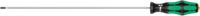 05008027001 Wera Slotted  Screwdriver, 4 mm Tip, 300 mm Blade, 398 mm Overall