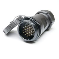 304-520 RS PRO Industrial Circular Connector, 17 Contacts, In-Line, SP29 Connector, Socket, Male, IP68, SP2911C Series